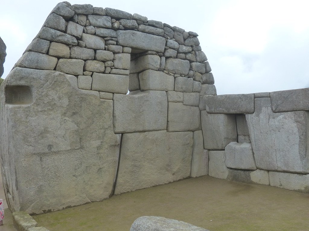Macchu Picchu megalithic temple of the three windows