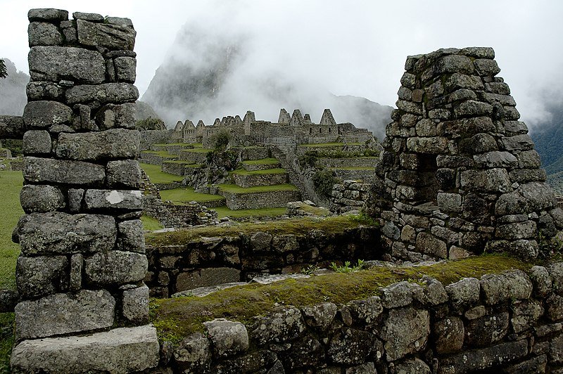 Inca's temple at Macchu Picchu