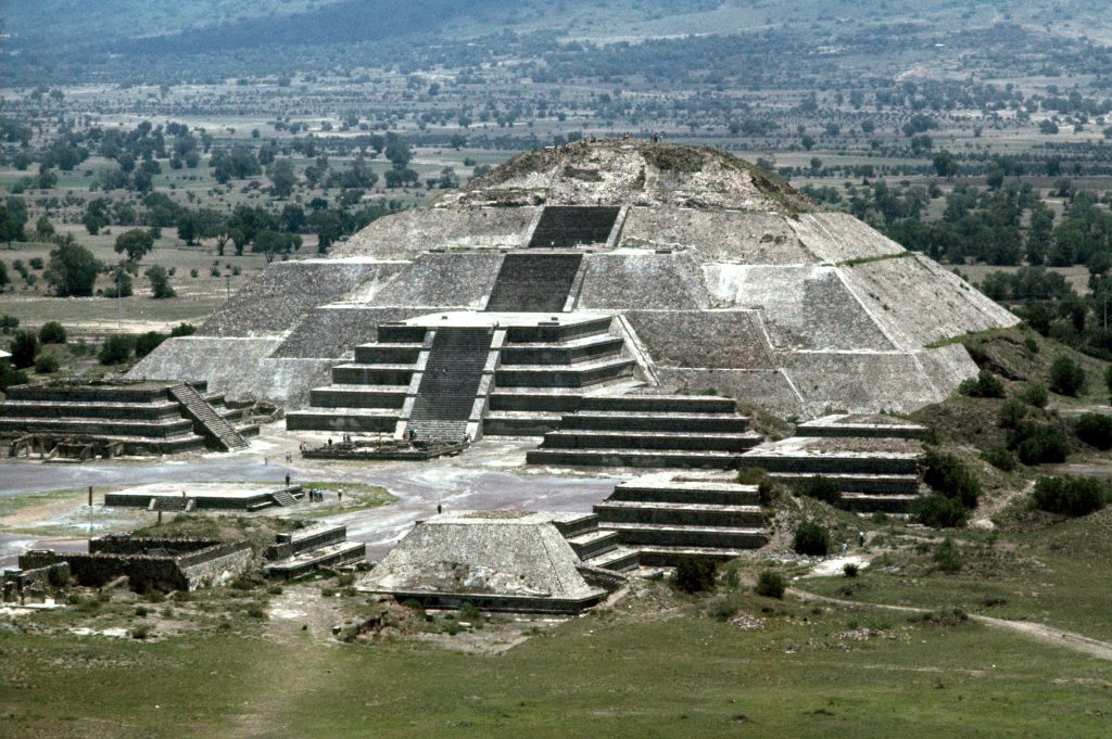 Pyramid of the Moon Teotihuacan Mexico